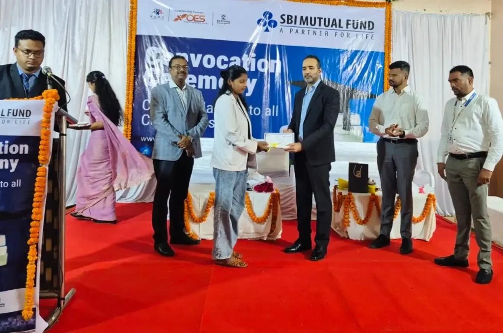 SBI Mutual fund and OES Convocation Ceremony